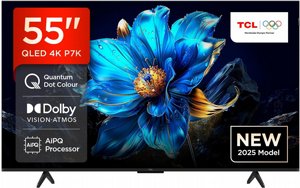 טלוויזיה 55 אינץ TCL 55P7K QLED 4K SMART Android טלוויזיה 55 אינץ TCL 55P7K QLED 4K SMART Android