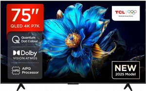 טלוויזיה 75 אינץ TCL 75P7K QLED 4K SMART Android טלוויזיה 75 אינץ TCL 75P7K QLED 4K SMART Android
