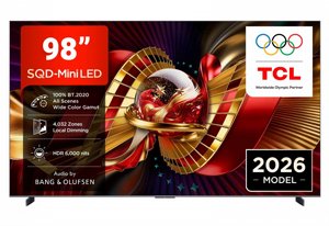 טלוויזיה 98 אינץ TCL 98C8L 144Hz SQD-Mini LED TV 4K SMART טלוויזיה 98 אינץ TCL 98C8L 144Hz SQD-Mini LED TV 4K SMART