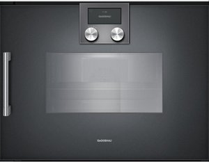 תנור אדים משולב אפיה 45 ס"מ שחור ימין גגנאו Gaggenau BSP250101 תנור אדים משולב אפיה 45 ס"מ שחור ימין גגנאו Gaggenau BSP250101