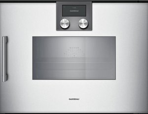 תנור אדים משולב אפיה 45 ס"מ כסוף ימין גגנאו Gaggenau BSP270131 תנור אדים משולב אפיה 45 ס"מ כסוף ימין גגנאו Gaggenau BSP270131