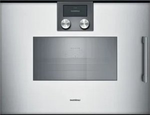 תנור אדים משולב אפיה 45 ס"מ כסוף שמאל גגנאו Gaggenau BSP271131 תנור אדים משולב אפיה 45 ס"מ כסוף שמאל גגנאו Gaggenau BSP271131
