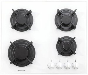 כיריים גז 4 להבות 60 ס"מ פרטלי לבן Fratelli FRS-PFC640W כיריים גז 4 להבות 60 ס"מ פרטלי לבן Fratelli FRS-PFC640W