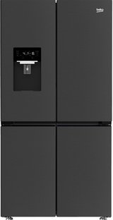 מקרר 4 דלתות בקו 565 ליטר נירוסטה מושחרת Beko GN1518XBRP מקרר 4 דלתות בקו 565 ליטר נירוסטה מושחרת Beko GN1518XBRP
